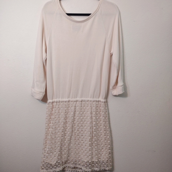 Anthro Saturday Sunday Cream Ceridwen Dress M - Picture 3 of 6